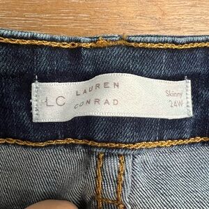 LC Lauren Conrad Women's Skinny Jeans - Blue